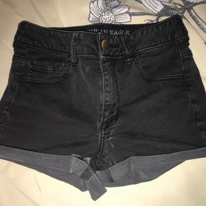 American Eagle Black Shorts